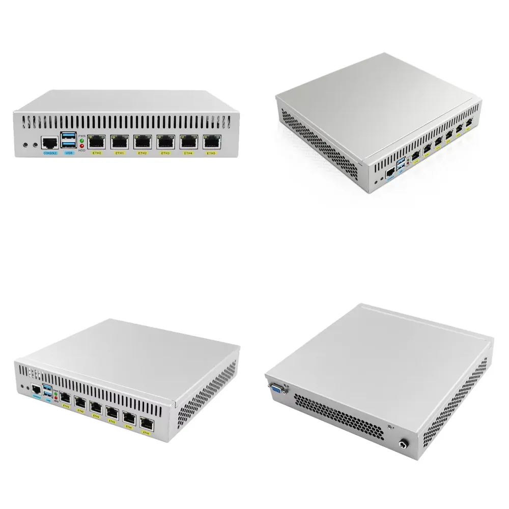 Pfsense Firewall Router 2.5G 4 I226 - 파이어월 어플라이언스 J4125 미니 PC 소프트