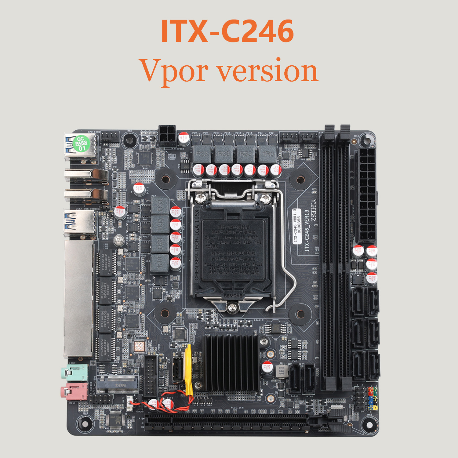 Nas Motherboard 8 Sata Mini Itx - C246 미니 ITX 마더보드 8베이 NAS