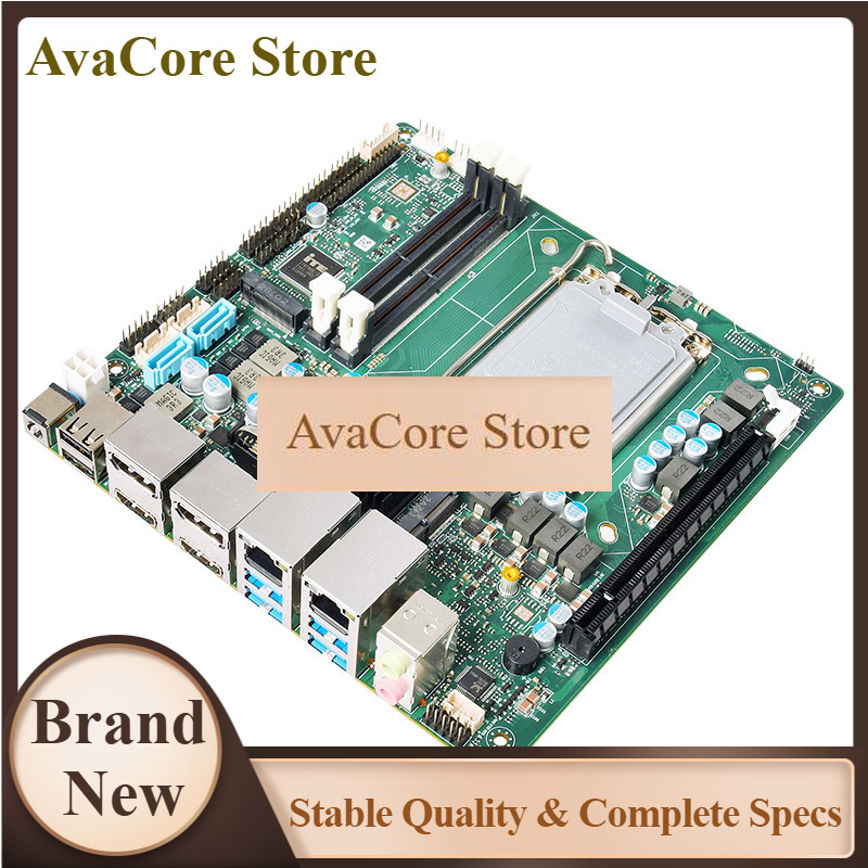 Lga1700 Itx Motherboard Ddr5 - AvaCoreITX610B 마더보드 미니 ITX 산업용 마더보드