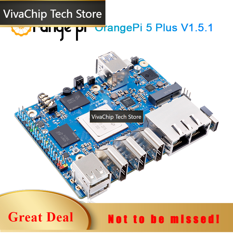 Orange Pi 5 Plus 16Gb - VivaCTOrange Pi5 Plus 16GB 싱글 보드