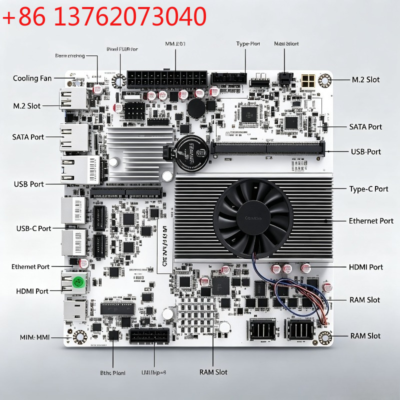 Nas Motherboard 8 Sata Mini Itx - 미니 ITX NAS 마더보드, N150/N355, DDR5