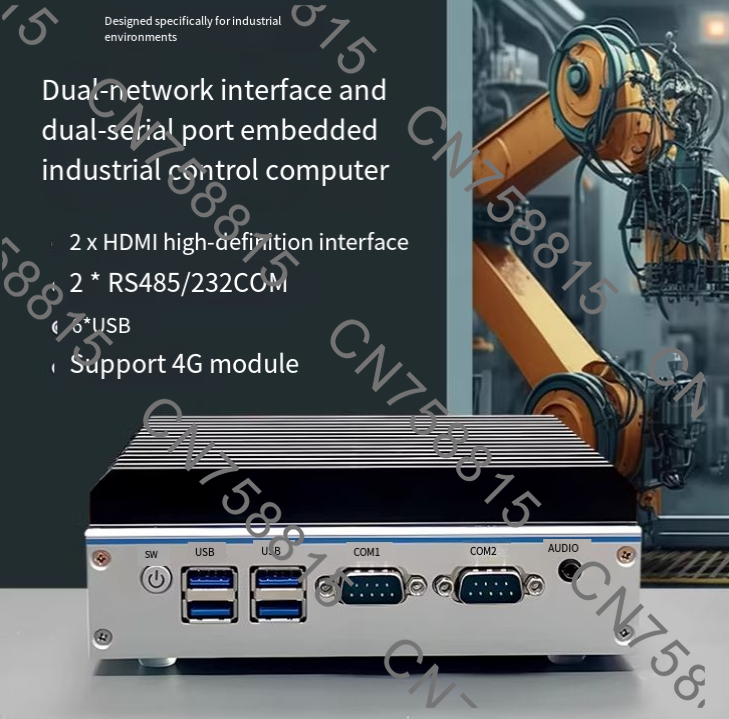Fanless Industrial Pc Rs485 Core I7 - 듀얼 LAN/시리얼 RS485, 팬리스 완전 밀폐형