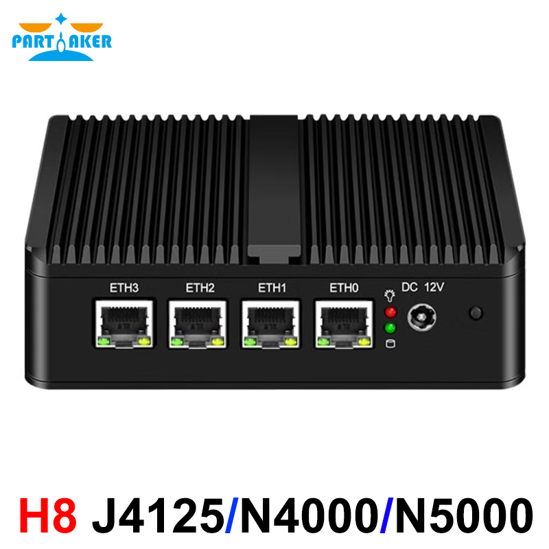 Pfsense Firewall Router 2.5G 4 I226 - 파타커 팬리스 pfSense 라우터 셀러론 J5005