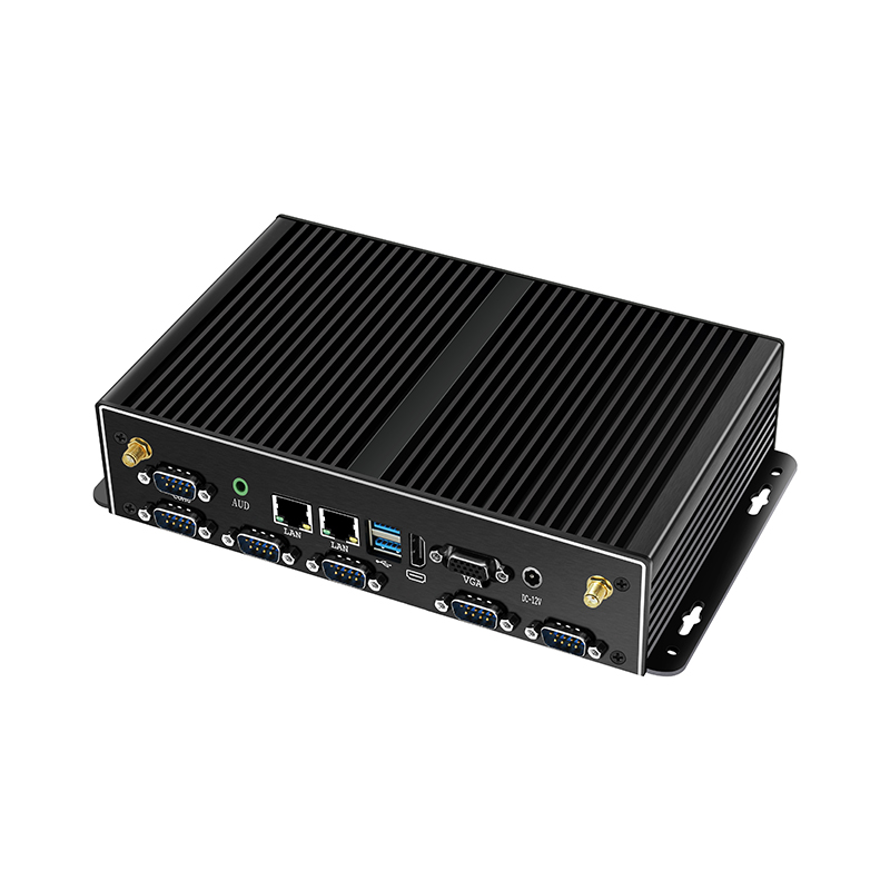 Fanless Industrial Pc Rs485 Core I7 - 산업용 미니 PC 팬리스 듀얼 LAN