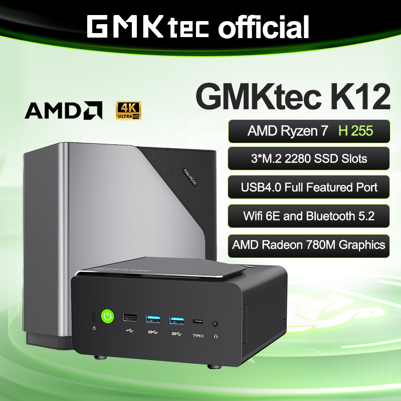 Oculink Egpu Mini Pc - GMKtec K12 미니 PC AMD 라이젠