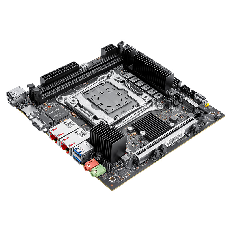 C612 LGA 2011-3 Xeon X99 마더보드  - Nas Motherboard 8 Sata Mini Itx 리뷰 및 가격