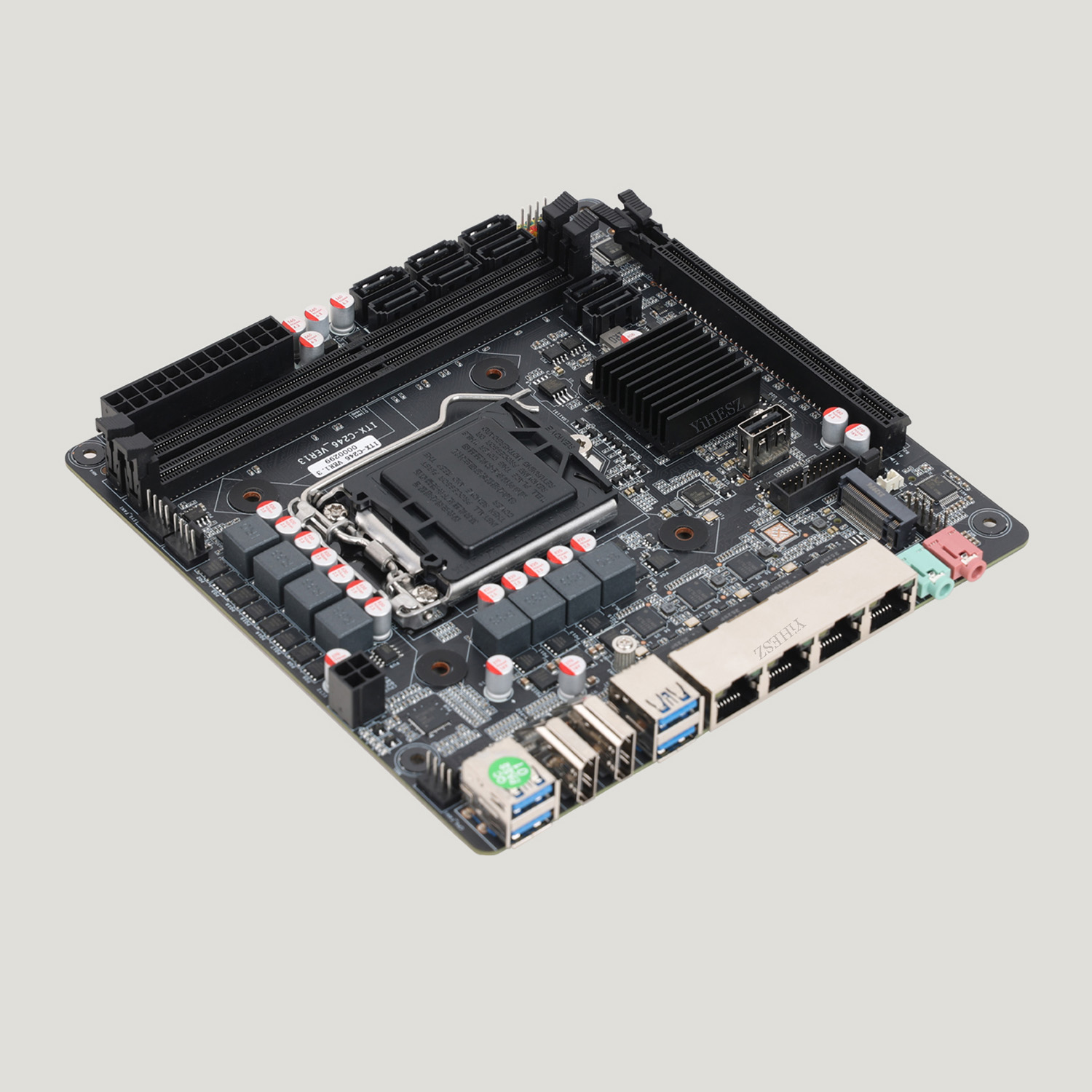 C246 미니 ITX 마더보드 8베이 NAS 마더보드  - Nas Motherboard 8 Sata Mini Itx 리뷰 및 가격