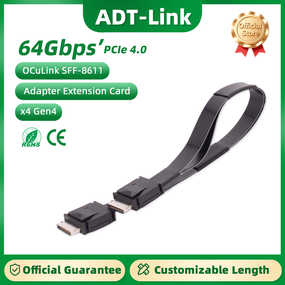 ADT-Link PCI-E 4.0 X4 SFF-8611 - Oculink Egpu Mini Pc 리뷰 및 가격