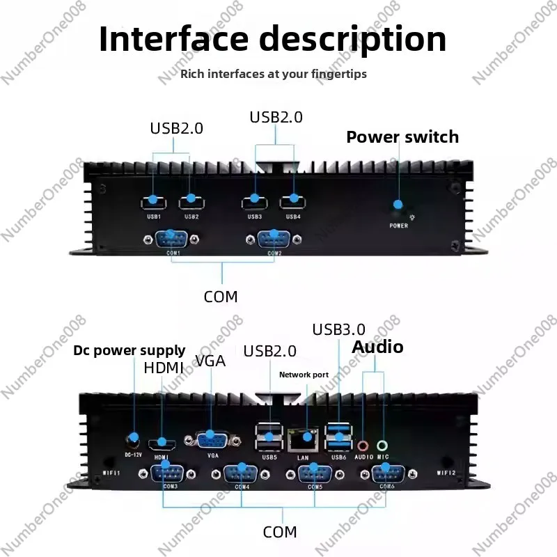 12세대 코어 I5/i7 듀얼 LAN 듀얼 COM 미니 - Fanless Industrial Pc Rs485 Core I7 리뷰 및 가격