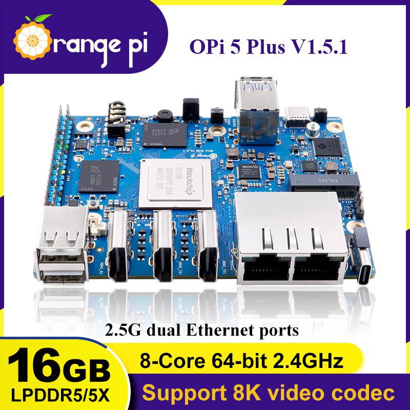VivaChip TechOrangePi 5 Plus 1 - Orange Pi 5 Plus 16Gb 리뷰 및 가격