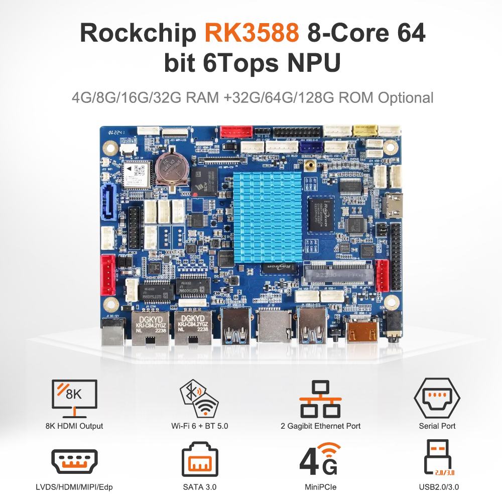 Rockchip RK3588 개발 보드 6T NPU 옥 - Rockchip Rk3588 Development Board 리뷰 및 가격
