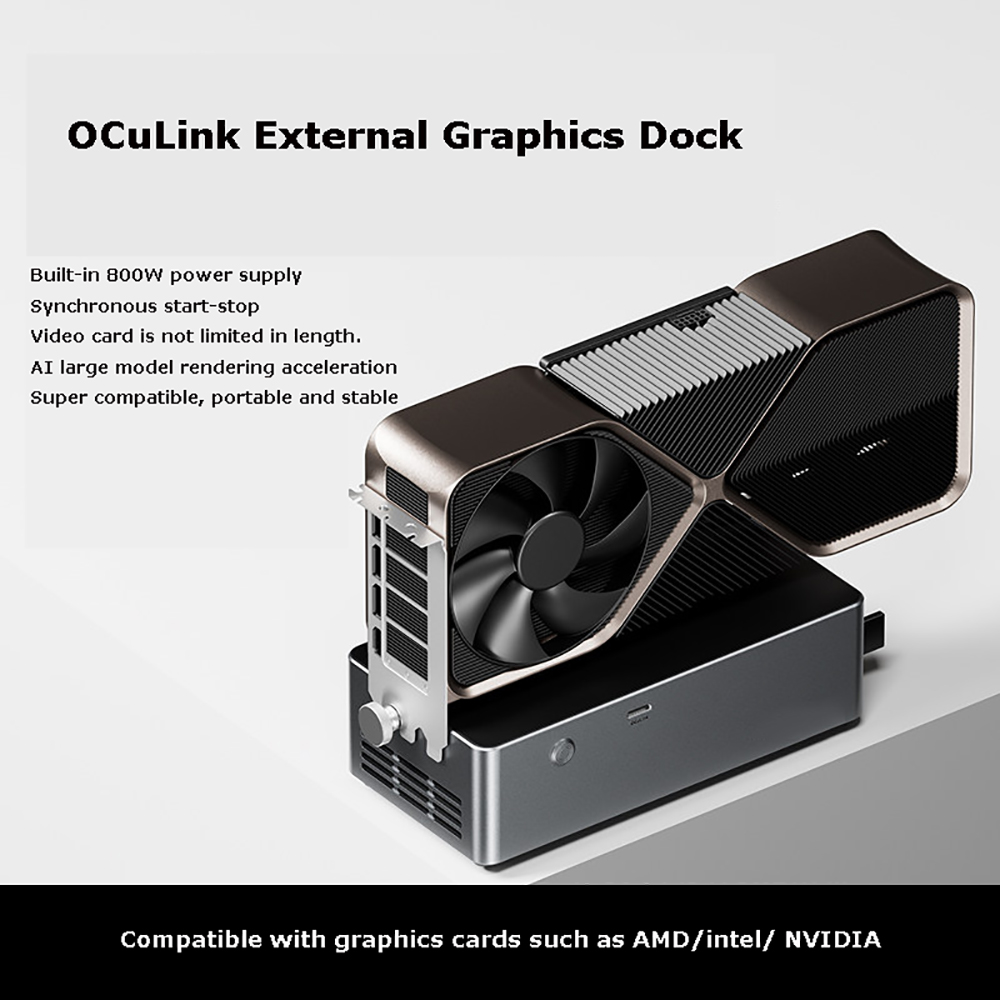 AG02/AG01 EGPU 도크 (OCuLink 및 U - Oculink Egpu Mini Pc 리뷰 및 가격