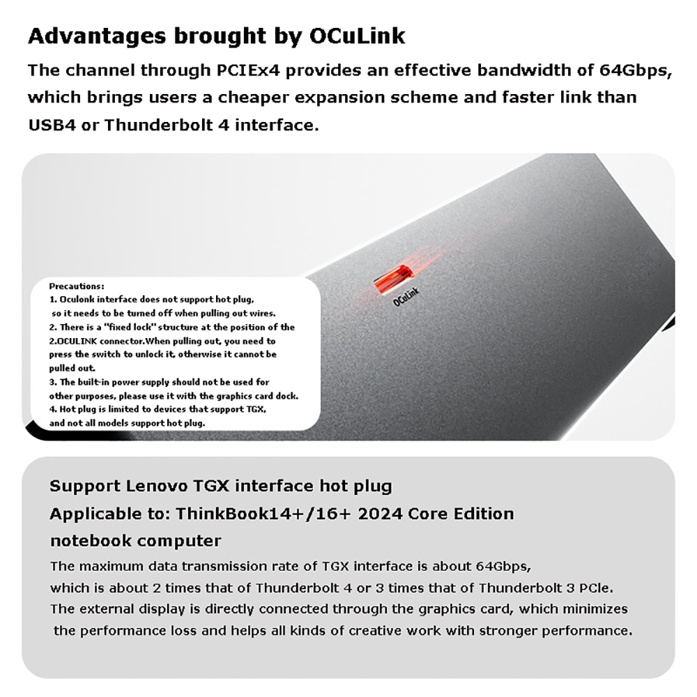 AG02/AG01 EGPU 도크 (OCuLink 및 U - Oculink Egpu Mini Pc 리뷰 및 가격