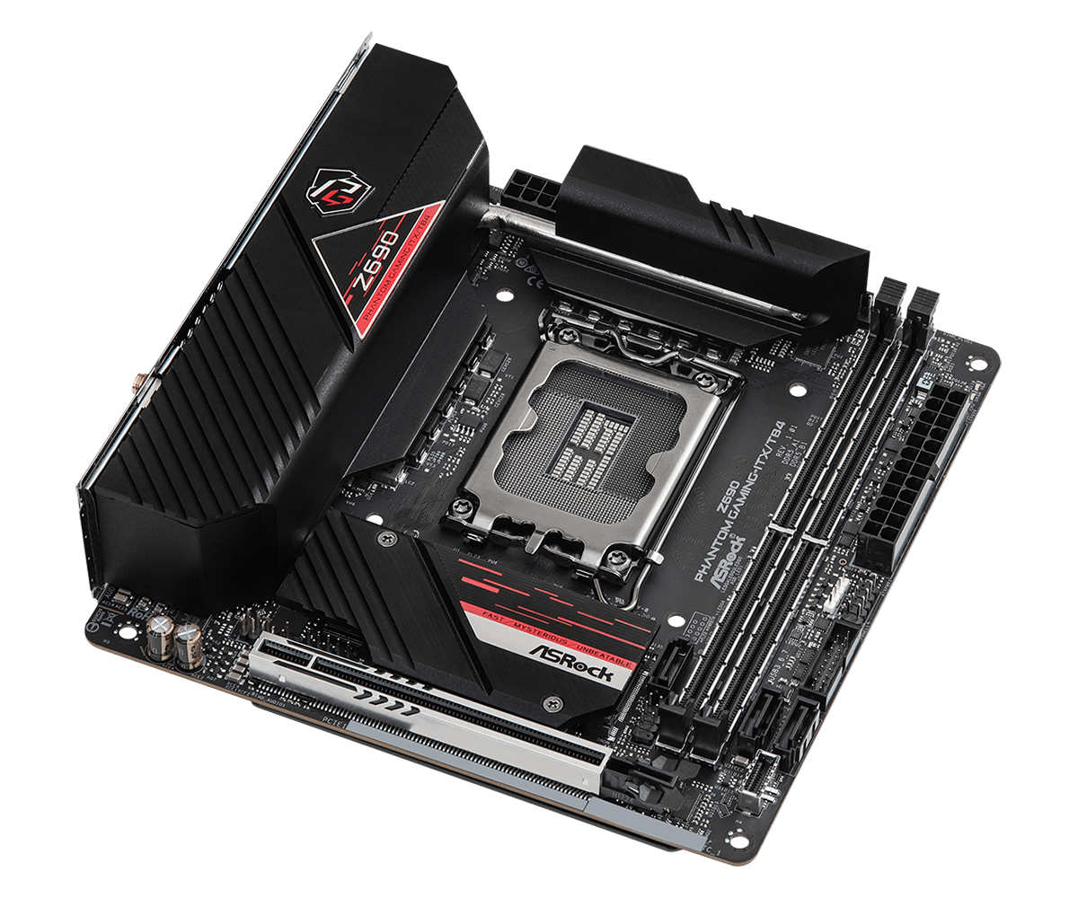 Z690 미니-ITX ASROCK Z690 PHANTO - Lga1700 Itx Motherboard Ddr5 리뷰 및 가격