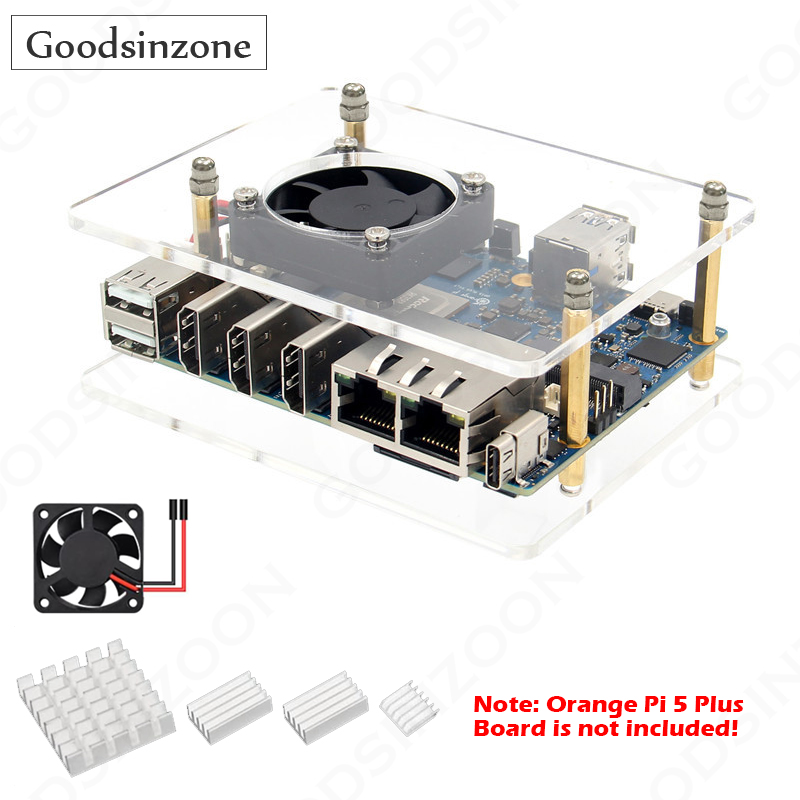 선풍기 방열판 키트 포함 케이스, 오렌지 파이 5 플러 - Orange Pi 5 Plus 16Gb 리뷰 및 가격