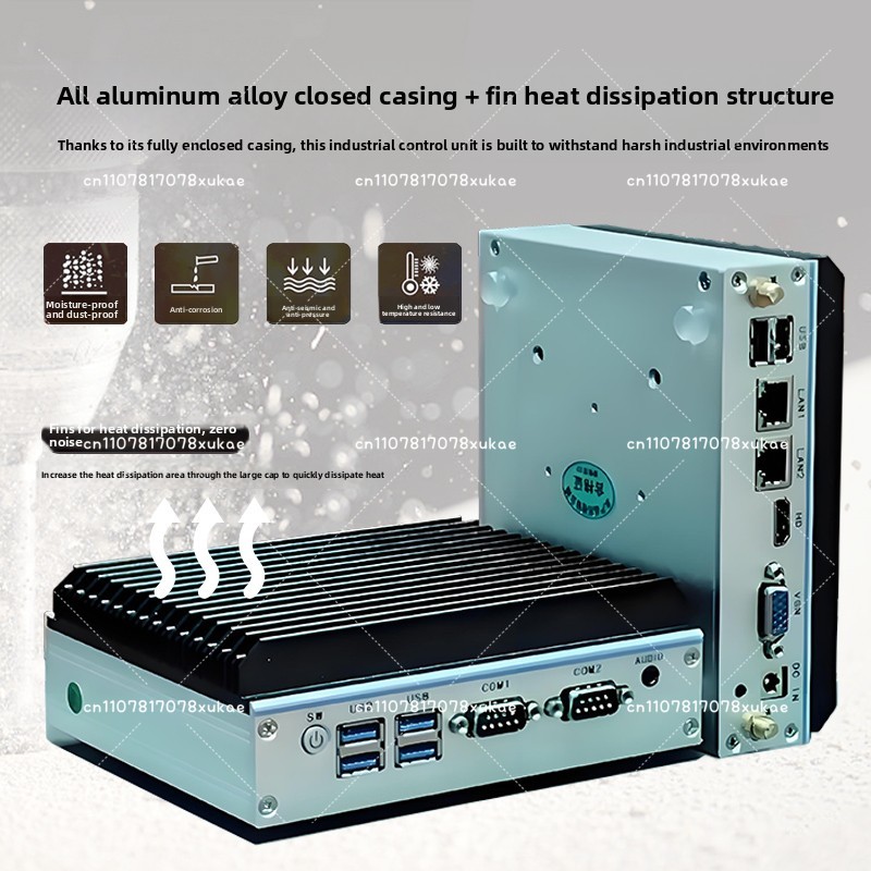 미니 산업용 PC - 쿼드코어 N100/J1900/J6 - Fanless Industrial Pc Rs485 Core I7 리뷰 및 가격