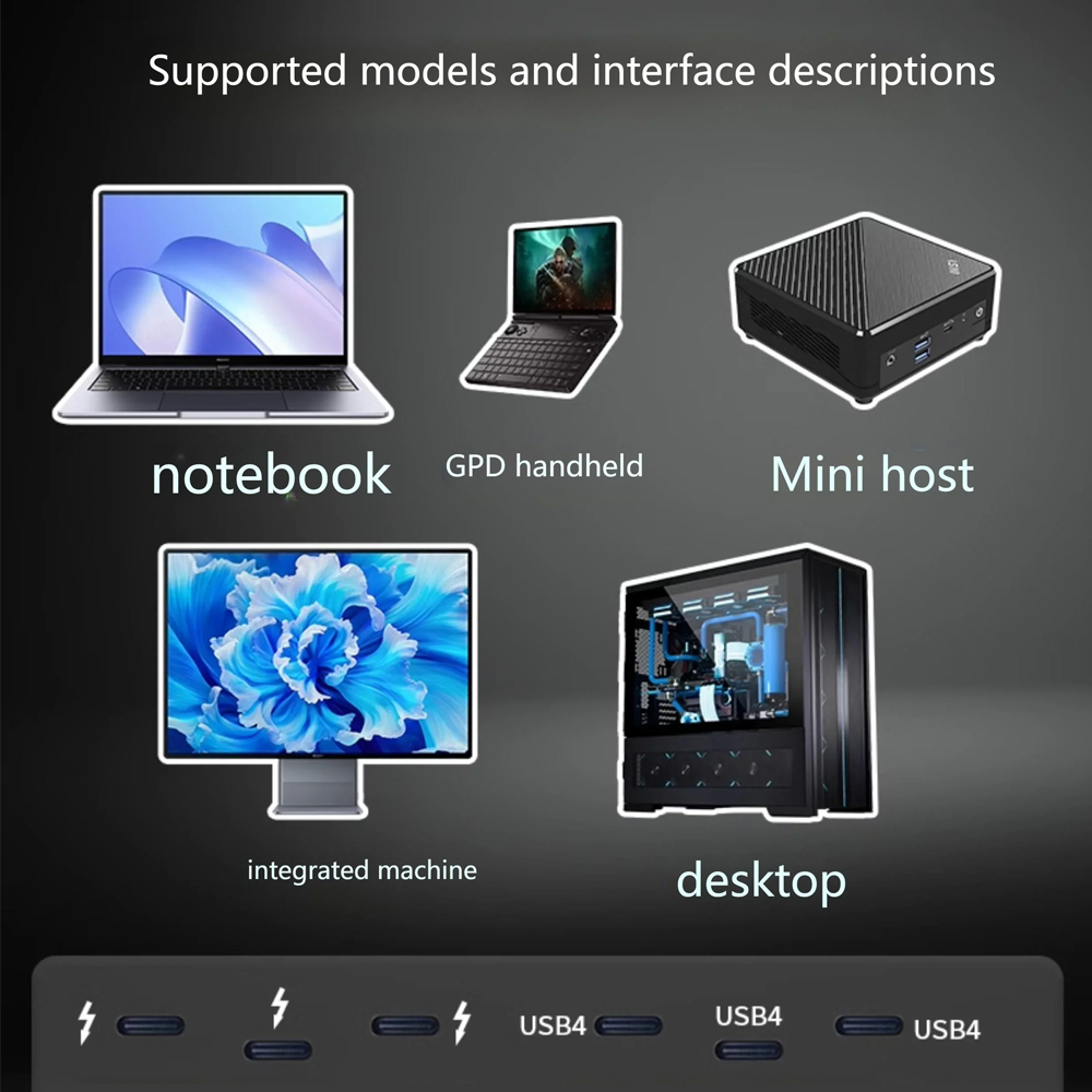 옥룰링크 썬더볼트 USB4 어댑터 노트북 GPU 외장  - Oculink Egpu Mini Pc 리뷰 및 가격