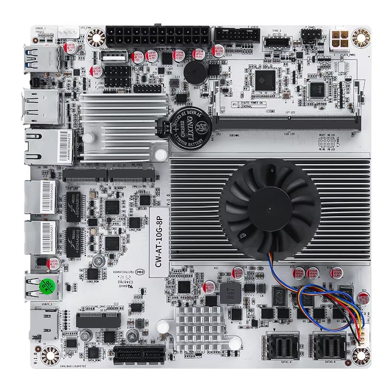 8베이 NAS 미니 ITX 마더보드 인텔 코어 I3-N - Nas Motherboard 8 Sata Mini Itx 리뷰 및 가격
