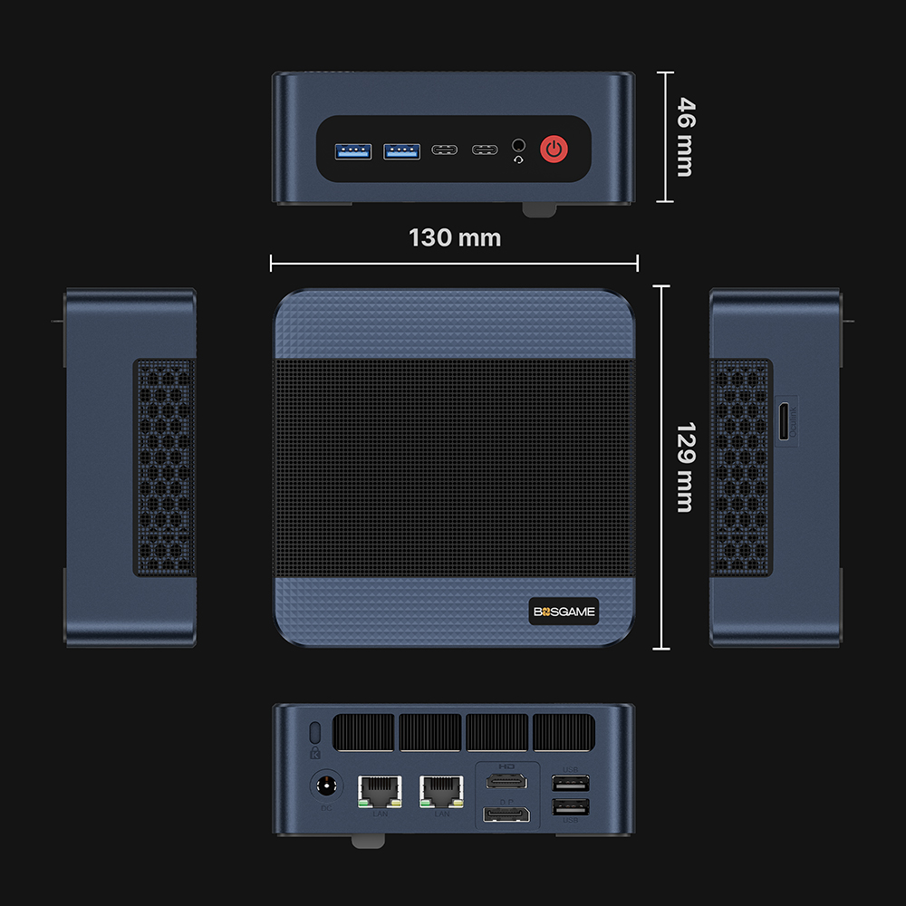 BOSGAME M4 Neo 미니 PC AMD Ryzen - Amd Ryzen 7 7840Hs Mini Pc 리뷰 및 가격