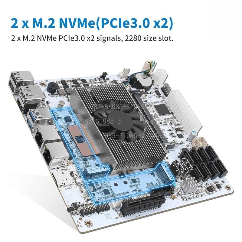 화이트 미니-ITX M11 NAS 마더보드, 온보드 i - Nas Motherboard 8 Sata Mini Itx 리뷰 및 가격