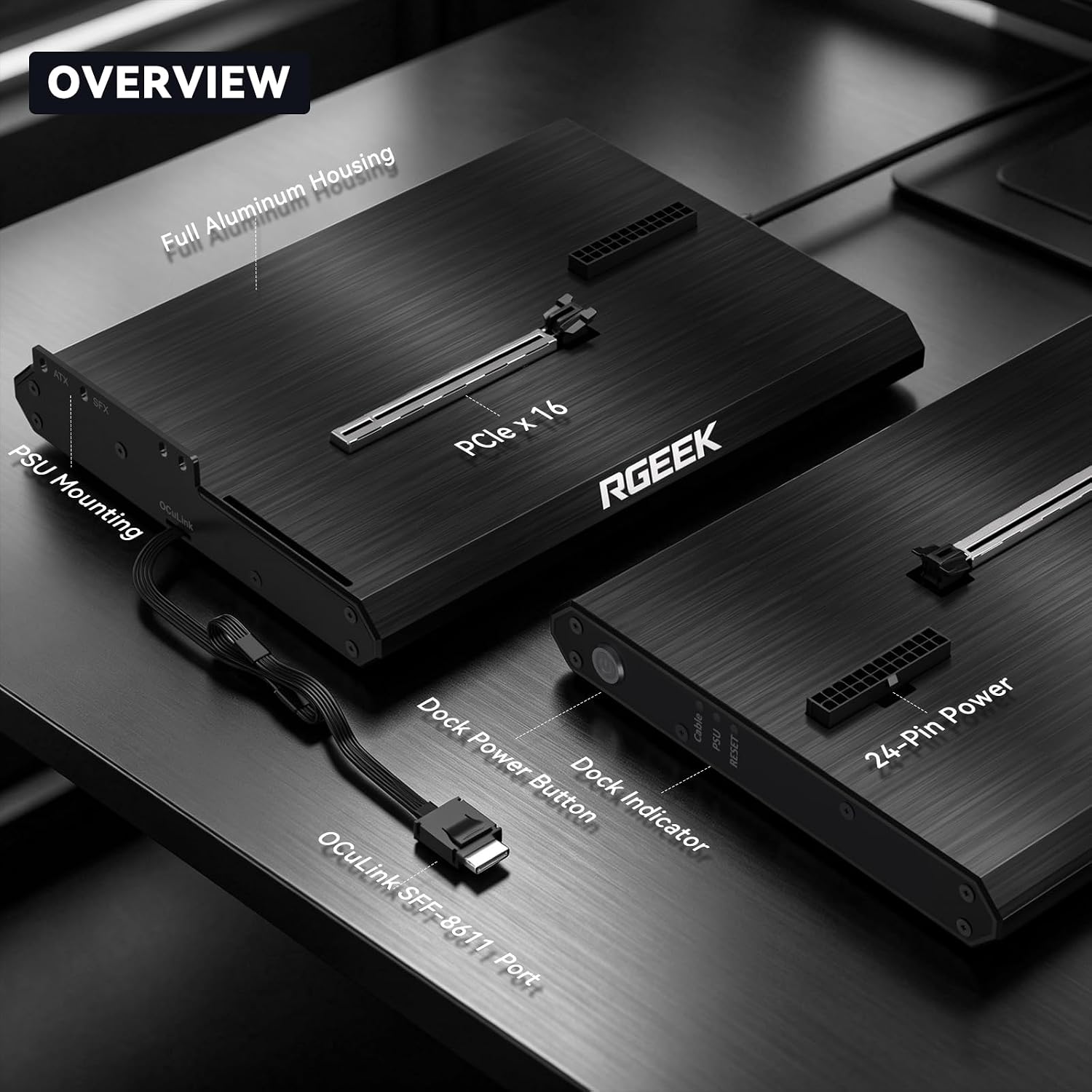 OCuLink eGPU 도크 PCIe 5.0 x4 12 - Oculink Egpu Mini Pc 리뷰 및 가격