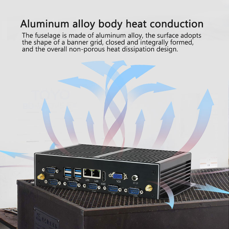 산업용 미니 PC 팬리스 듀얼 LAN 6x COM-RS - Fanless Industrial Pc Rs485 Core I7 리뷰 및 가격