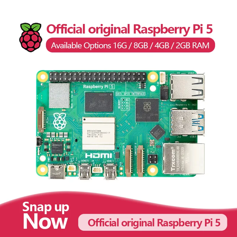 VivaOfficial 오리지널 라즈베리 파이 5 Co - Raspberry Pi 5 8Gb Board 리뷰 및 가격