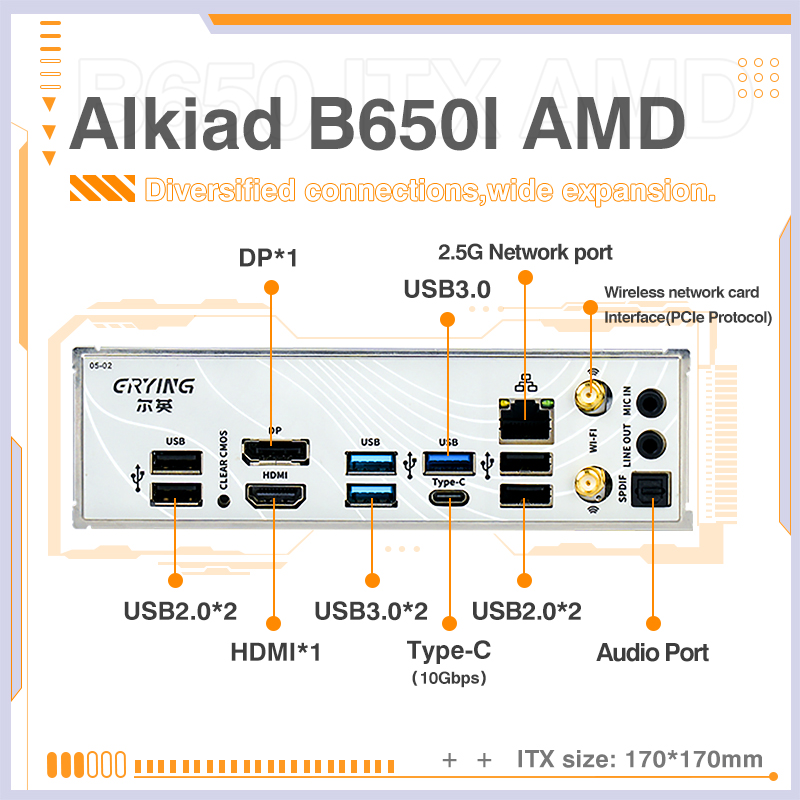 ERYING AM5 메인보드는 AMD Ryzen 700 - Lga1700 Itx Motherboard Ddr5 리뷰 및 가격